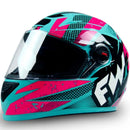 Capacete FW3 GTN Speed Azul Claro